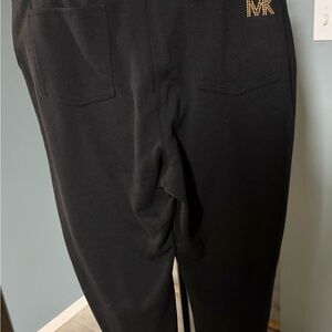 Michael Kors Black Straight Leg Pants